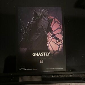 Magic Card - Ghastly with Black and Purple